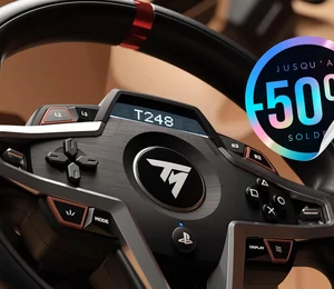 Craquez pour le volant Thrustmaster T248 en solde chez Cdiscount !